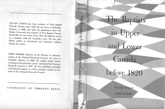 Baptists-Upper, Lower Canada - Book Cover 1.png